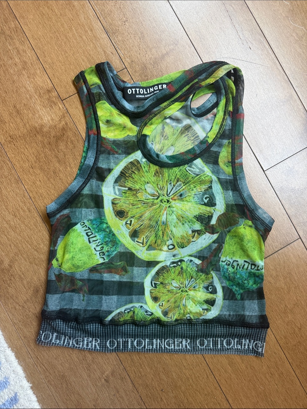 Ottolinger Mesh Crop Top – Size XL